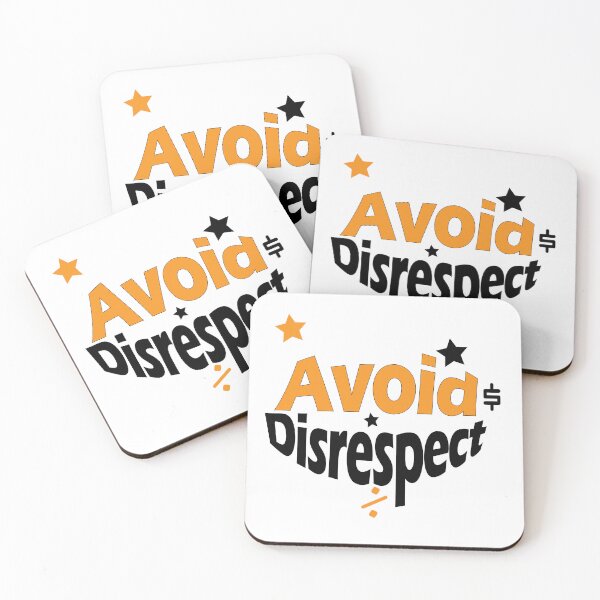 Item preview, Avoid Disrespect designed and sold by Positive Mindzet!.