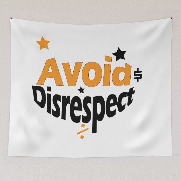 Item preview, Avoid Disrespect designed and sold by Positive Mindzet!.
