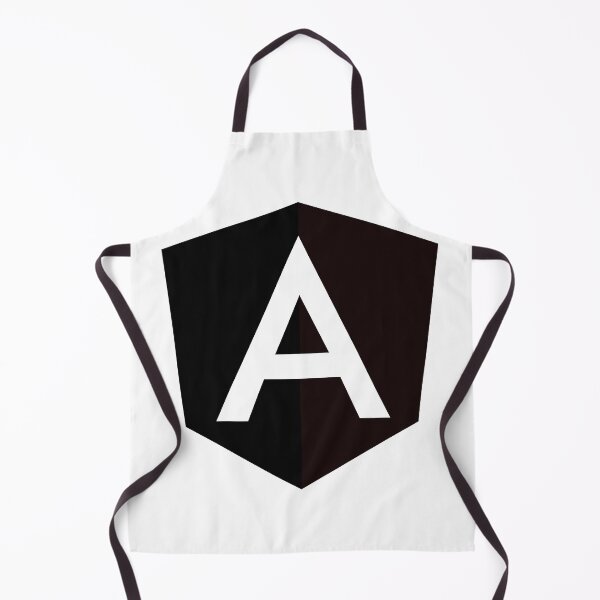Item preview, Minimalistic Angular Logo (White) designed and sold by hellkni9ht.