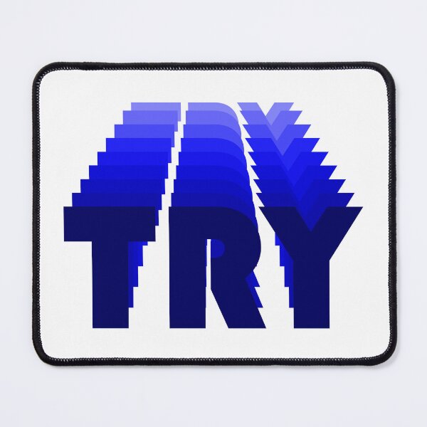 Item preview, Try Again Motivation Letters designed and sold by gabicoutodesign.