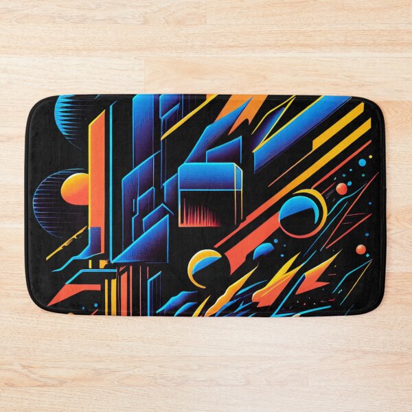 Item preview, Retro-Futuristic Geometric Space Design - clothing, apparel, décor, stickers designed and sold by TheLazyCryptid.