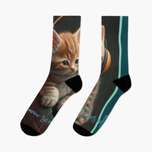 Item preview, Melodious kittens: Turn up the meow-sic and let the good times roll designed and sold by MyPrintaDesigns.