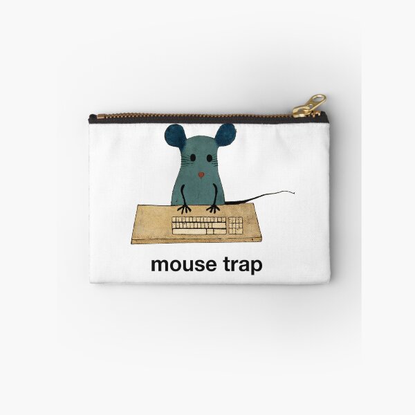 Item preview, It's a trap! Cute mouse and keyboard. designed and sold by Relephants.