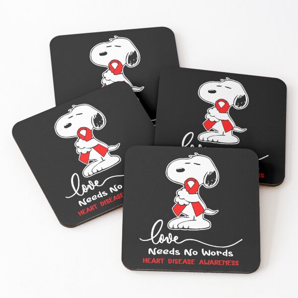 Item preview, Heart Disease Awareness - LOVE NEEDS NO WORDS designed and sold by Elise-Chapman.