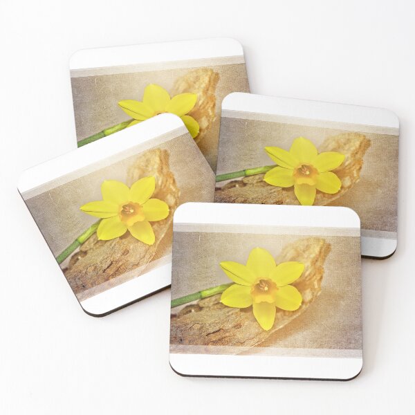 Item preview, A beautiful flower on a log. designed and sold by DigitalBrett.