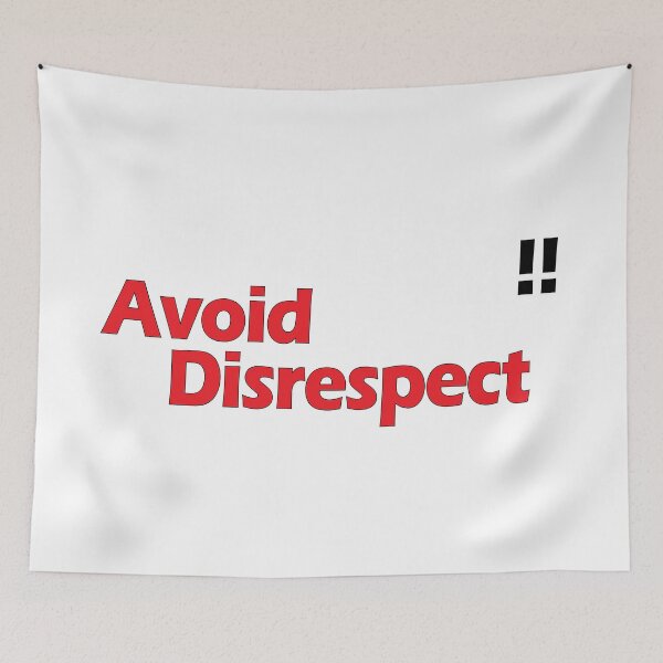 Item preview, Avoid Disrespect! designed and sold by Positive Mindzet!.
