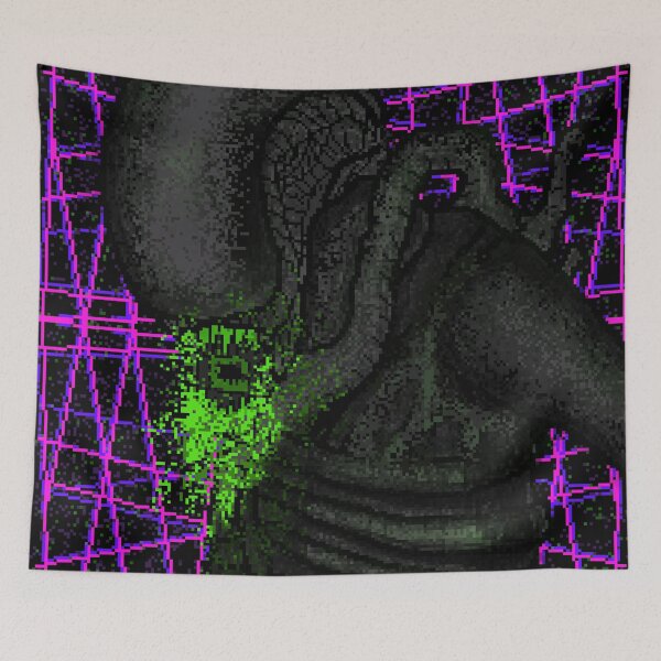 Item preview, Xenomorph Pixel Party designed and sold by Dustin Krefft.