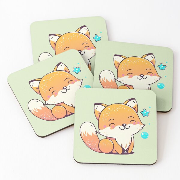 Item preview, Spready Joy With Happy Cute Fox An Adorable Companion For Every Occasion designed and sold by ultra-cute.