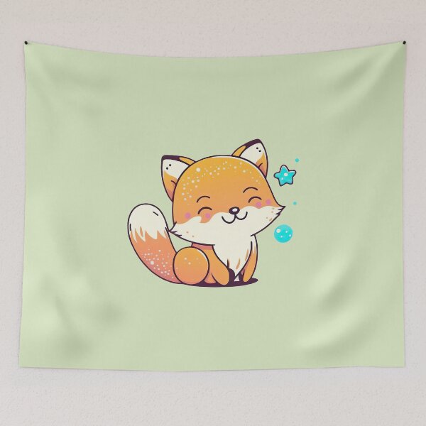 Item preview, Spready Joy With Happy Cute Fox An Adorable Companion For Every Occasion designed and sold by ultra-cute.