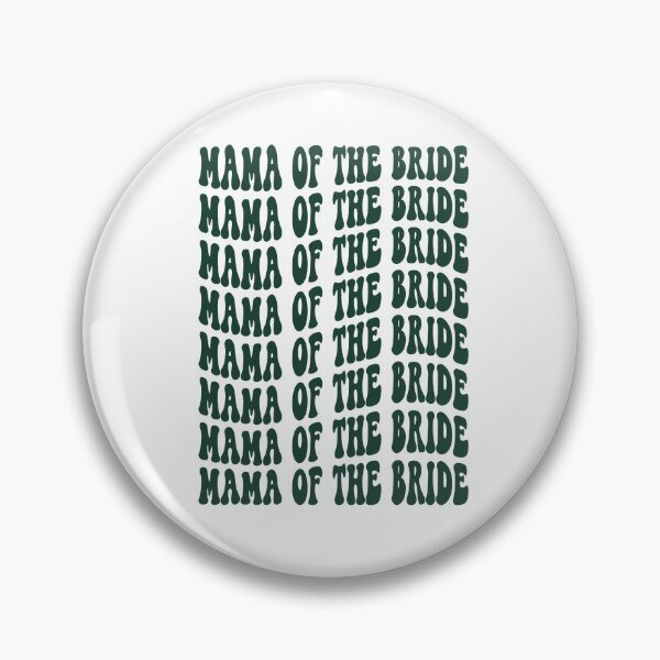 Item preview, Mother of the Bride Emerald Green Retro Graphic Bridal Party Gifts for Bachelorette Party designed and sold by mysticblvd.
