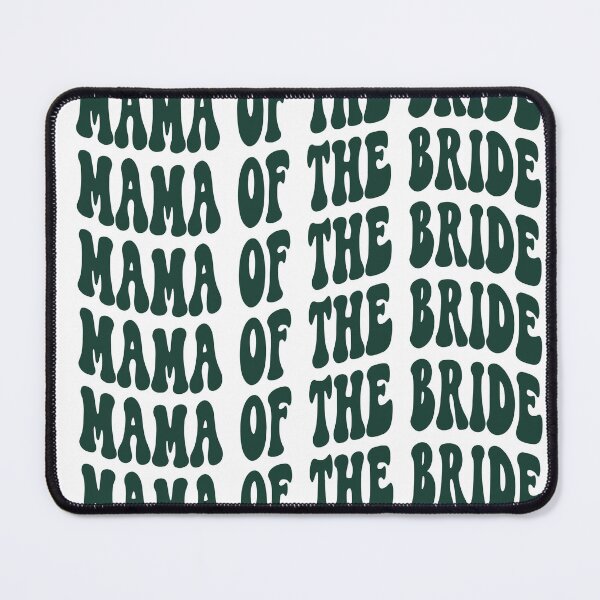 Item preview, Mother of the Bride Emerald Green Retro Graphic Bridal Party Gifts for Bachelorette Party designed and sold by mysticblvd.