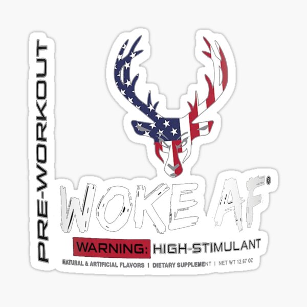 Too Much Pre-workout Sticker for Sale by Christopher Balogh