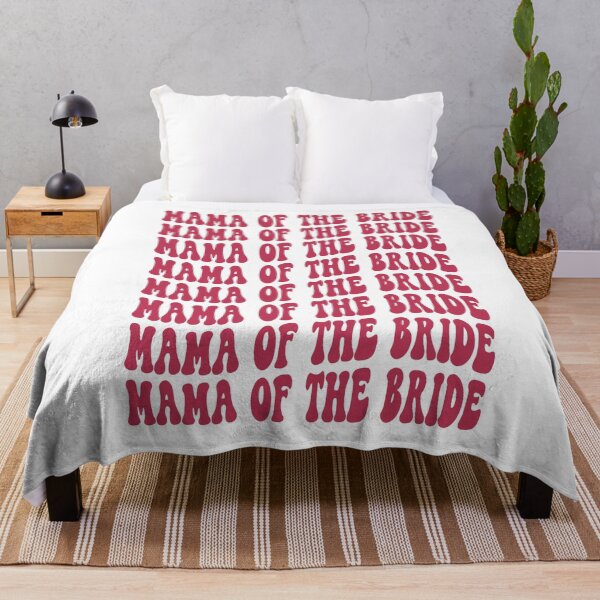 Item preview, Mother of the Bride Magenta Pink Retro Graphic Bridal Party Gifts for Bachelorette Party designed and sold by mysticblvd.
