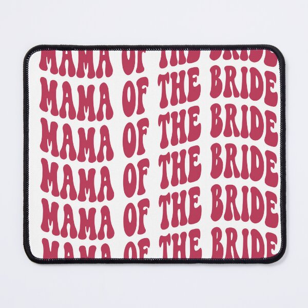 Item preview, Mother of the Bride Magenta Pink Retro Graphic Bridal Party Gifts for Bachelorette Party designed and sold by mysticblvd.