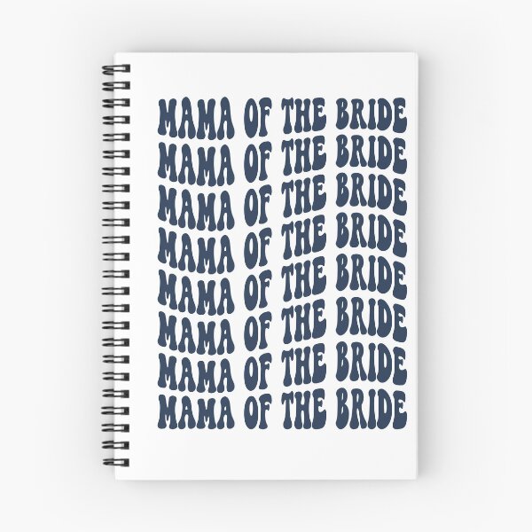Item preview, Mother of the Bride Navy Blue Retro Graphic Bridal Party Gifts for Bachelorette Party designed and sold by mysticblvd.