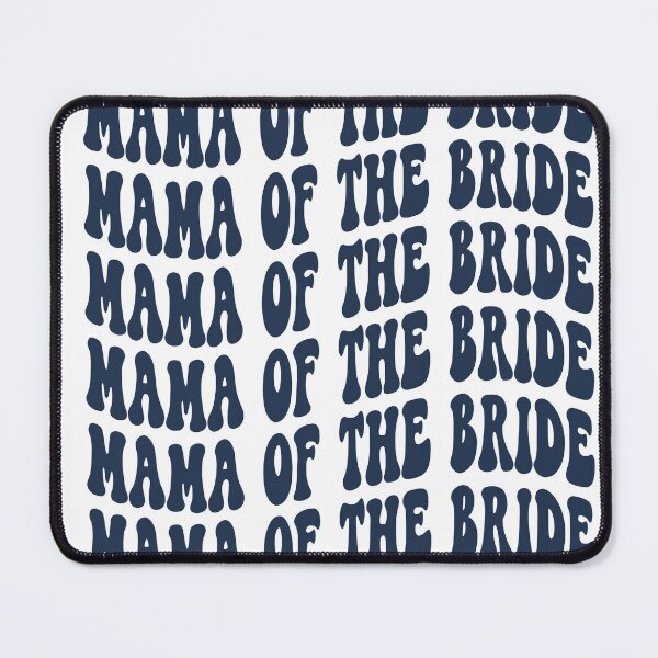 Item preview, Mother of the Bride Navy Blue Retro Graphic Bridal Party Gifts for Bachelorette Party designed and sold by mysticblvd.