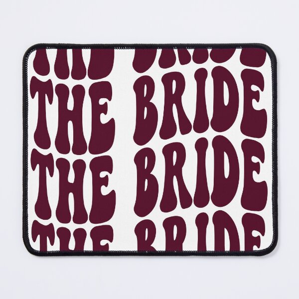 Item preview, The Bride Burgundy Retro Graphic Bridal Party Gifts for Bachelorette Party designed and sold by mysticblvd.