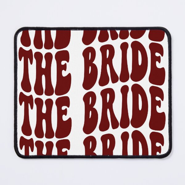 Item preview, The Bride Dark Red Retro Graphic Bridal Party Gifts for Bachelorette Party designed and sold by mysticblvd.