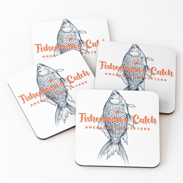 Item preview, Fisherman's Catch - American Fishing  designed and sold by Tiptopteess.