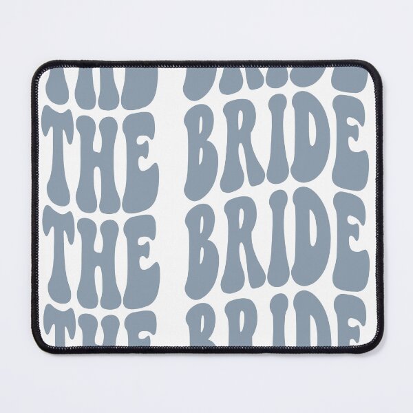 Item preview, The Bride Dusty Blue Retro Graphic Bridal Party Gifts for Bachelorette Party designed and sold by mysticblvd.