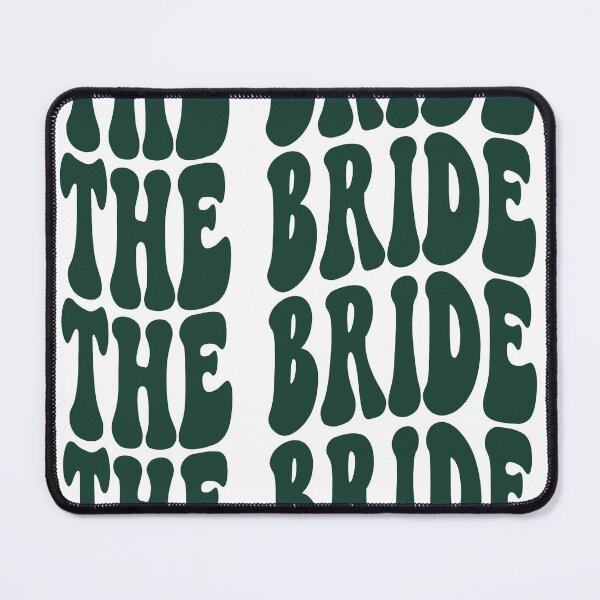 Item preview, The Bride Emerald Green Retro Graphic Bridal Party Gifts for Bachelorette Party designed and sold by mysticblvd.
