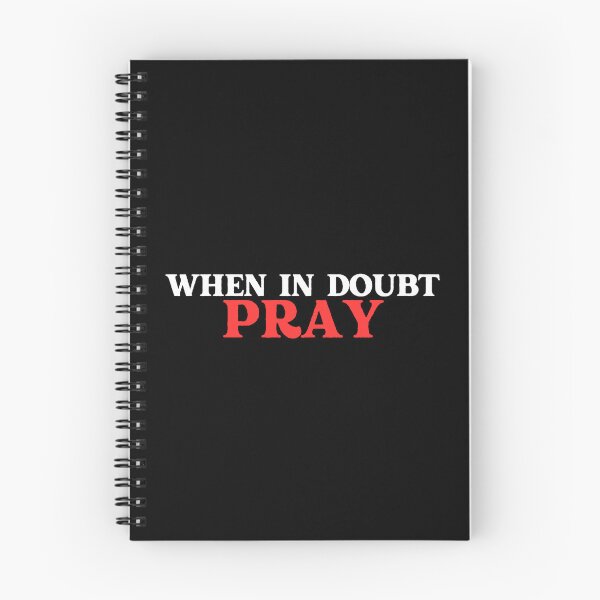 Item preview, when in doubt pray positive prayer quotes  designed and sold by 5thseason-shop.