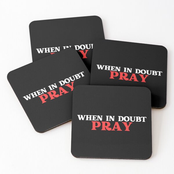 Item preview, when in doubt pray positive prayer quotes  designed and sold by 5thseason-shop.