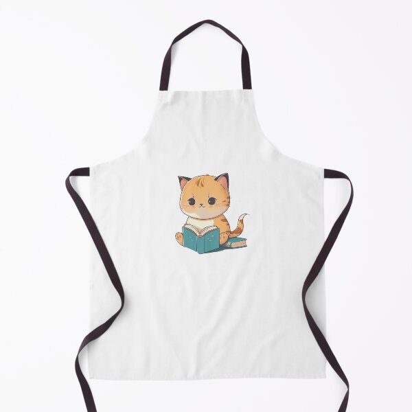 Item preview, Cute Orange Cat Reading designed and sold by Necessaire.