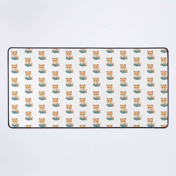 Item preview, Cute Orange Cat Reading designed and sold by Necessaire.