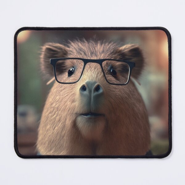 Item preview, Realistic Capybara Lawyer Photo Manipulation designed and sold by ToySenTrends.