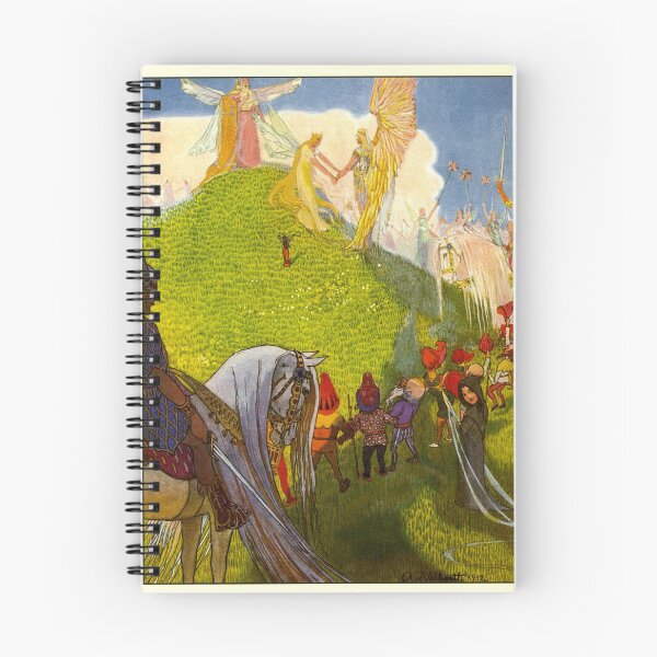 Item preview, Vintage Illustration Procession of the Elves designed and sold by Deannaboh.