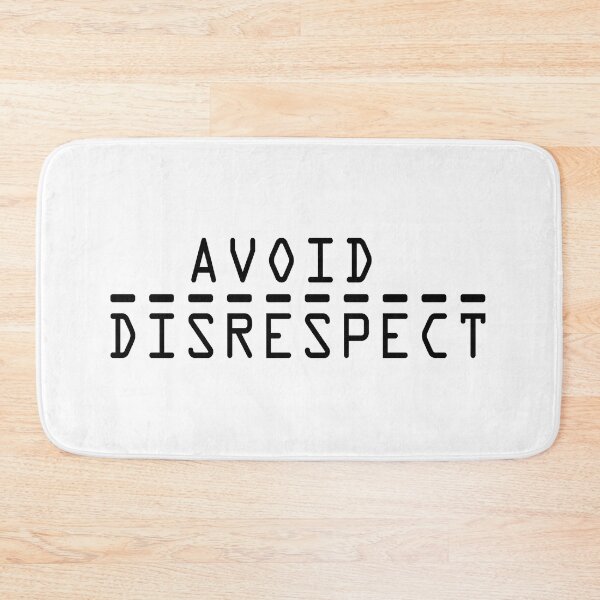 Item preview, Avoid Disrespect. designed and sold by Positive Mindzet!.
