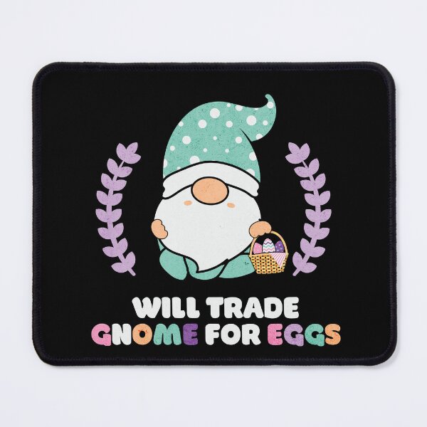 Item preview, Will Trade Gnome for Eggs - Easter Gnomes designed and sold by Trinket-Trickster.