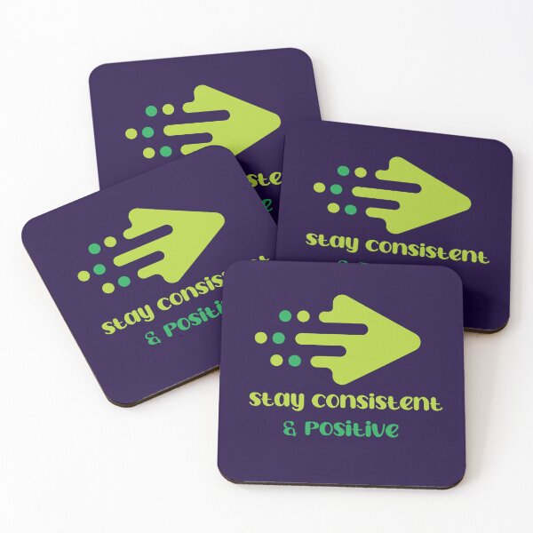 Item preview, Stay Consistent & Positive designed and sold by muhammadbazil13.