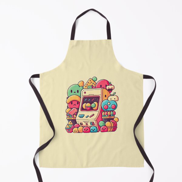 Item preview, Arcade Video Games Cute Retro Style 80s Gaming Machine designed and sold by ultra-cute.