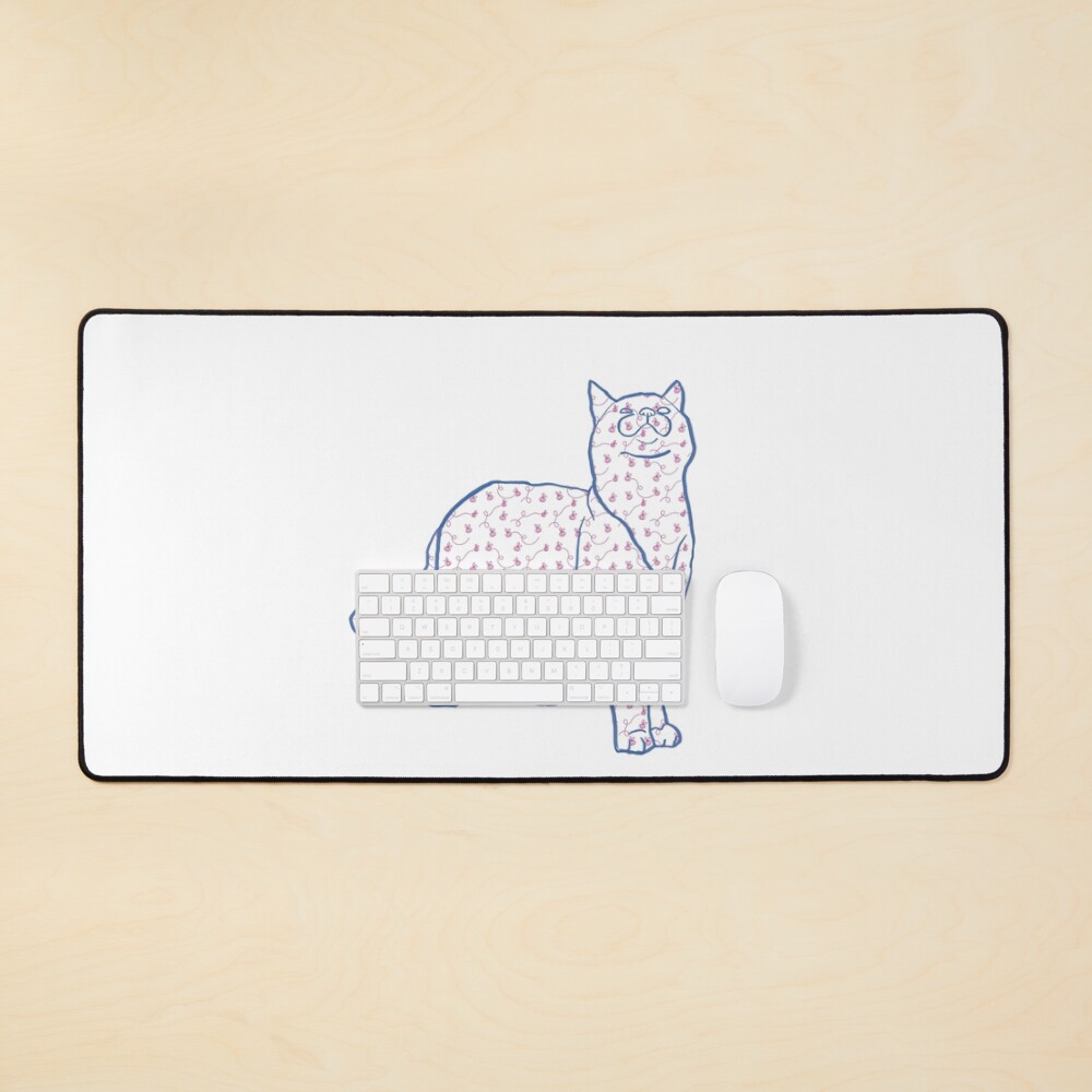 Item preview, Desk Mat designed and sold by AstonishedCatCo.
