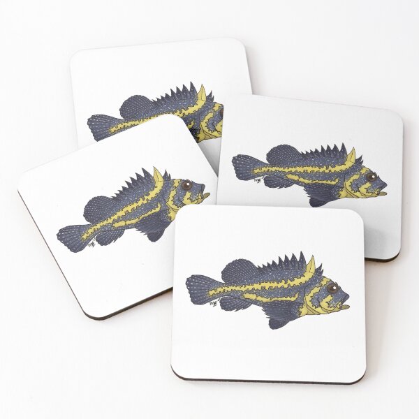 Item preview, China Rockfish - Sebastes nebulosus designed and sold by miasucksatart.