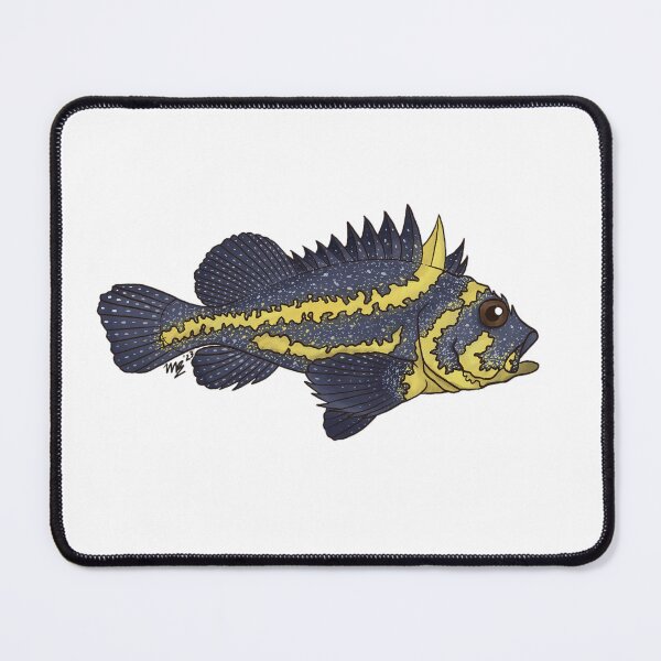 Item preview, China Rockfish - Sebastes nebulosus designed and sold by miasucksatart.