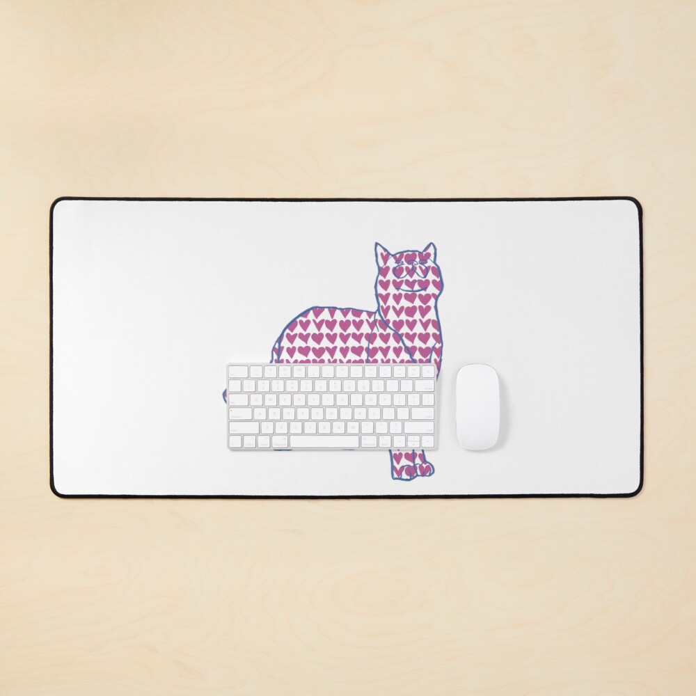 Item preview, Desk Mat designed and sold by AstonishedCatCo.