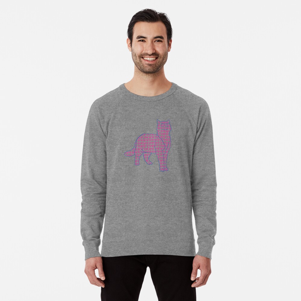 Item preview, Lightweight Sweatshirt designed and sold by AstonishedCatCo.