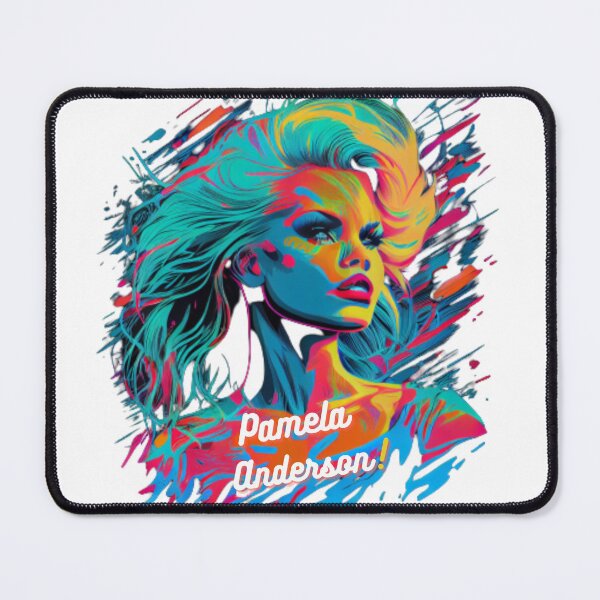 Item preview, Add Glamour and Iconic Style to Your Life with the Pamela Anderson Sticker Design: Celebrate an Iconic Figure! designed and sold by MO-RO.