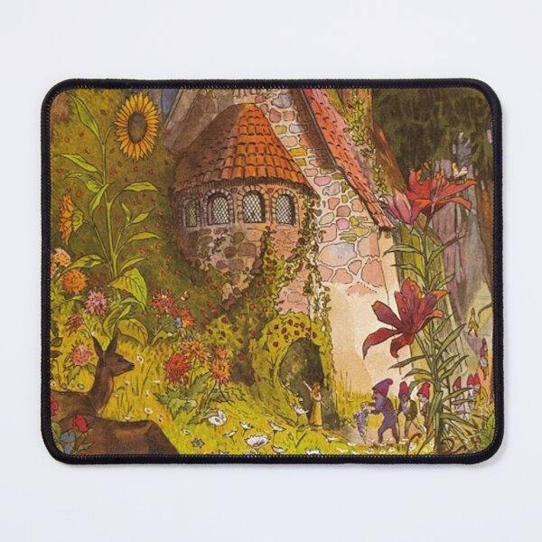 Item preview, Vintage Illustration The Castle Deep in The Forest designed and sold by Deannaboh.
