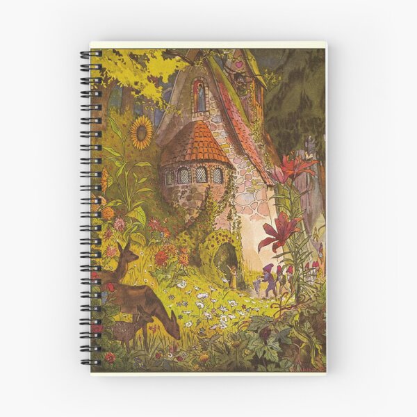 Item preview, Vintage Illustration The Castle Deep in The Forest  designed and sold by Deannaboh.
