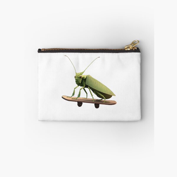 Item preview, Katydid on a Skateboard  designed and sold by TheJadeCat.