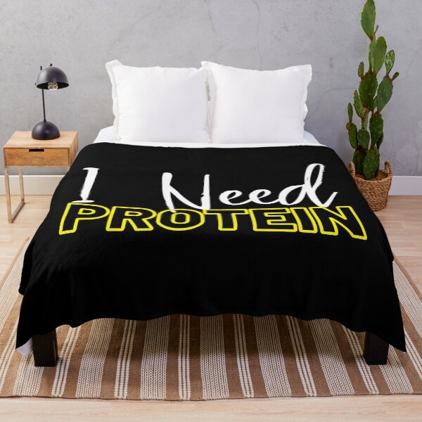 Item preview, I need protein bodybuilding lifestyle designed and sold by gabicoutodesign.