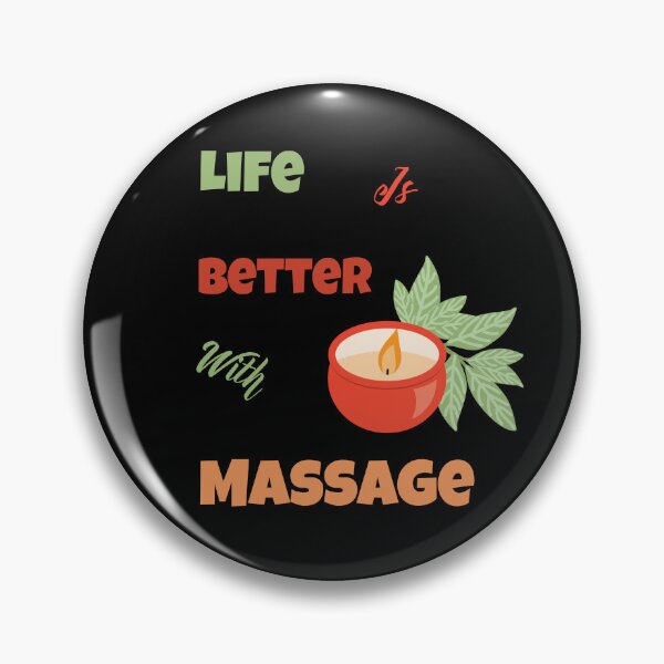 Artikelvorschau, Das Leben ist besser mit Massage entworfen und verkauft von Yourfavshop600.