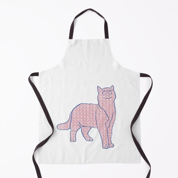 Item preview, Cat and Pattern - Tiles - Astonished Cat Company - Great Gift for Cat Lovers designed and sold by AstonishedCatCo.