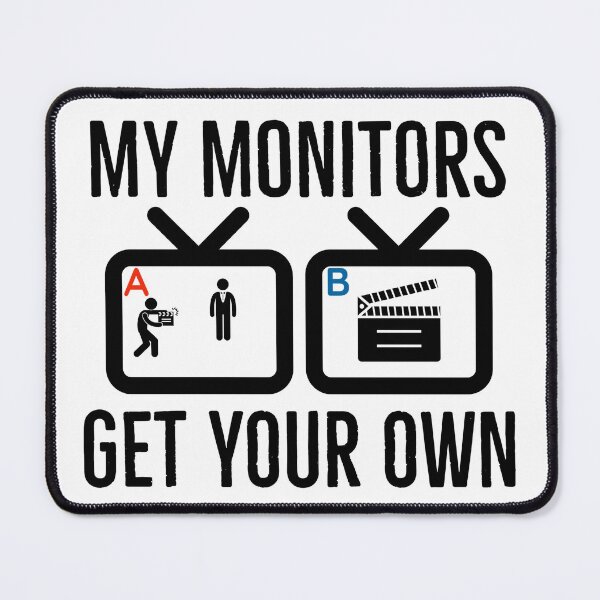 Item preview, My monitors, get your own designed and sold by WaywocketWares.
