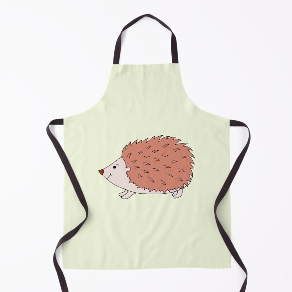 Item preview, Punk hedgehog in happy mode on pale lemon yellow designed and sold by FrancesPoff.