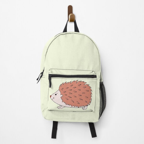 Item preview, Punk hedgehog in happy mode on pale lemon yellow designed and sold by FrancesPoff.